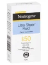 Neutrogena Ultra Sheer Face Fluid Facial Sunscreen SPF 50 40ml