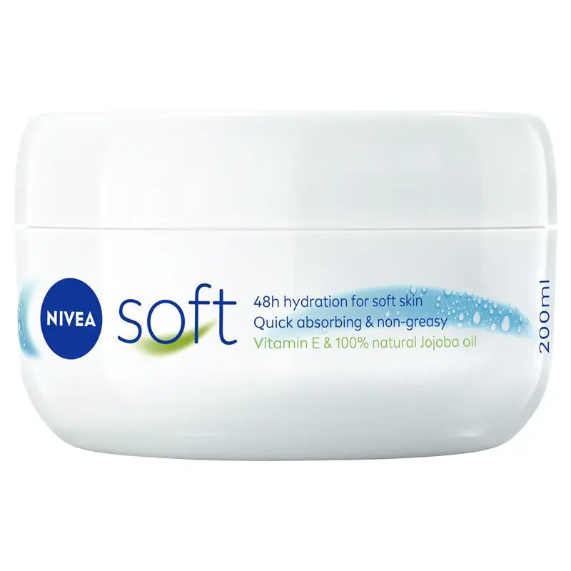 Nivea Soft Light Moisturising Cream 200ml - Image 2