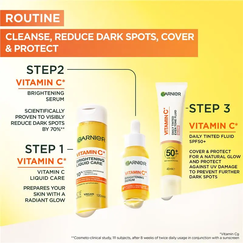 Garnier Vitamin C Liquid Care 120ml - Image 4