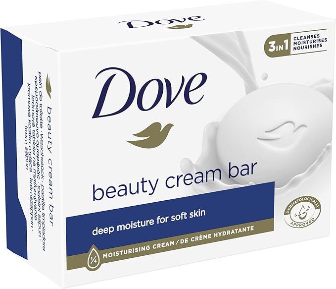 Dove Beauty Cream Bar Hand Soap with 1/4 Moisturising Cream for Soft and Smooth Hands 90 g - Image 2