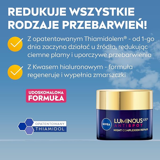 NIVEA Cellular Luminous 630 Anti-Pigment Spot Night Cream (50 ml), Night Face Cream for Pigment and Age Spots, Regenerating Night Cream with Hyaluronic - Image 3