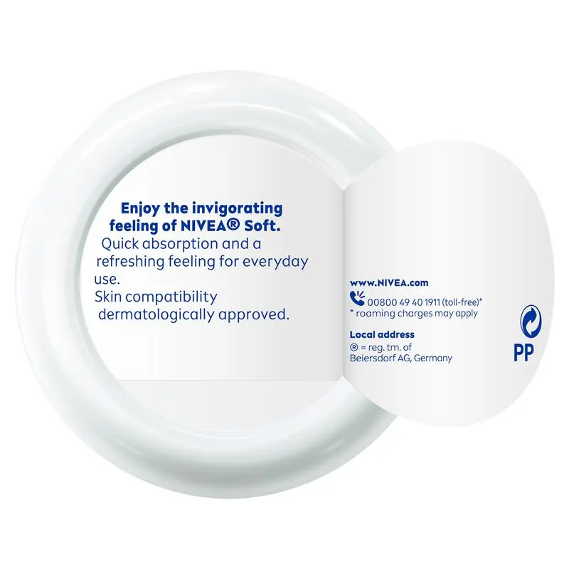 Nivea Soft Light Moisturising Cream 200ml - Image 9
