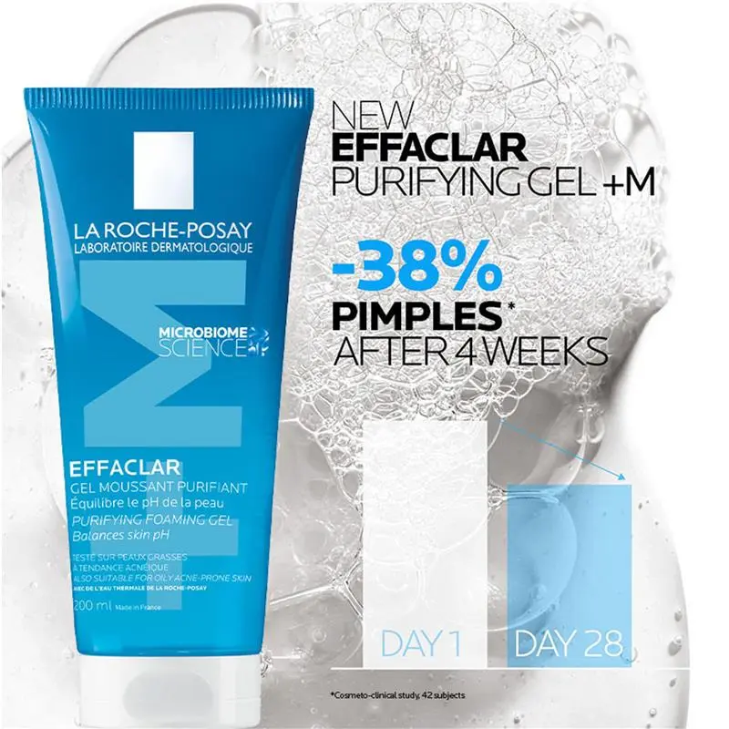 La Roche-Posay Effaclar Purifying Foaming Gel 200ml - Image 4