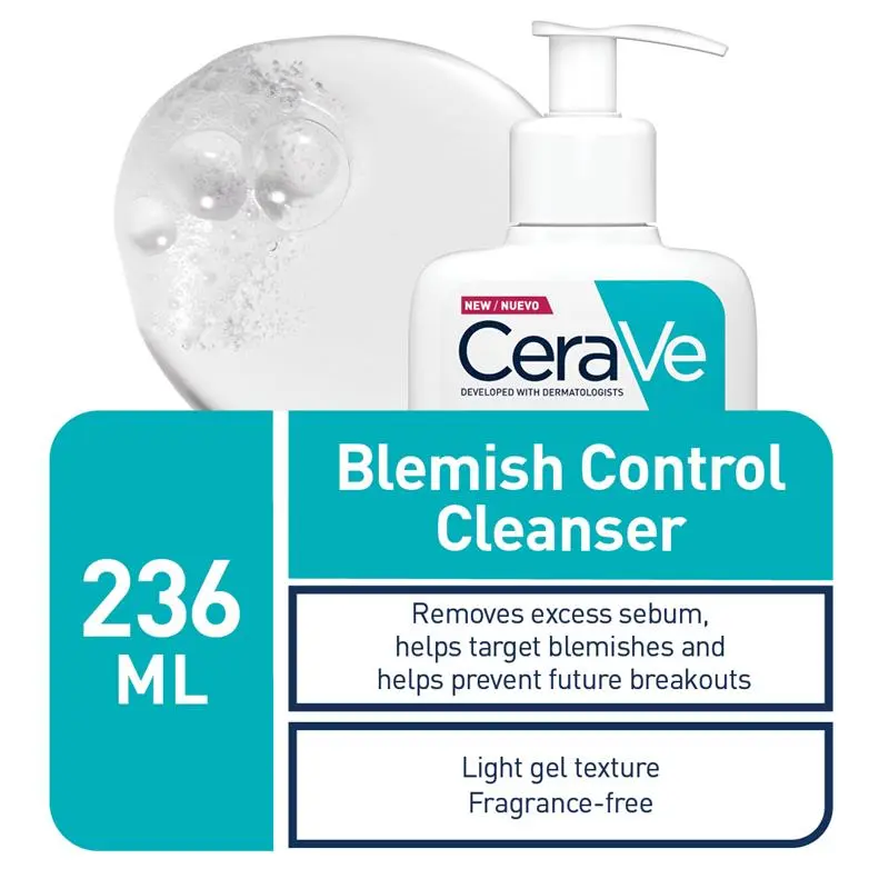CeraVe Blemish Control Cleanser 236ml - Image 5