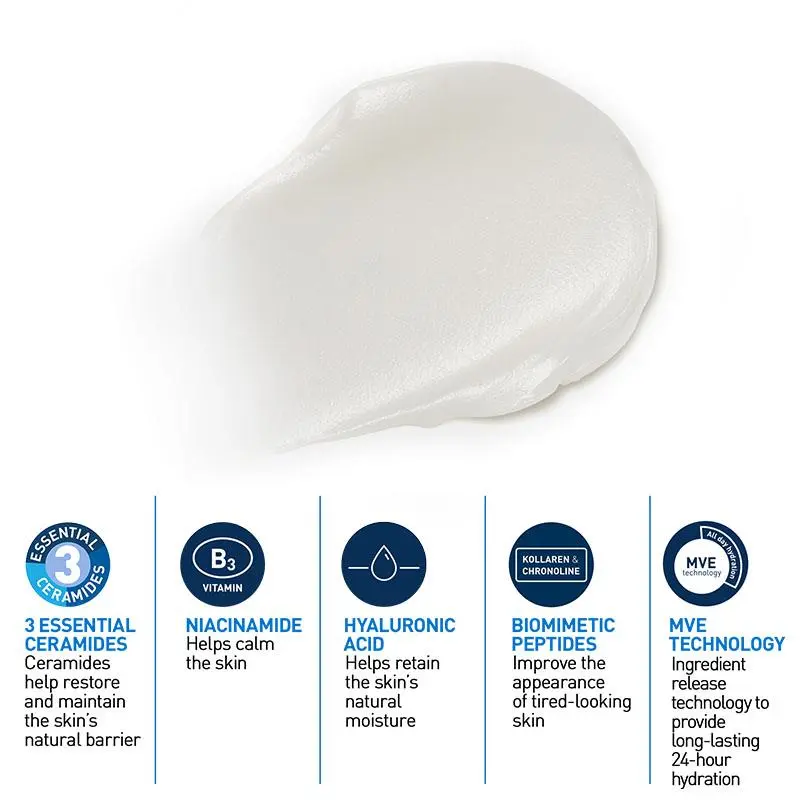 CeraVe Skin Renewing Peptide Cream 48g - Image 6