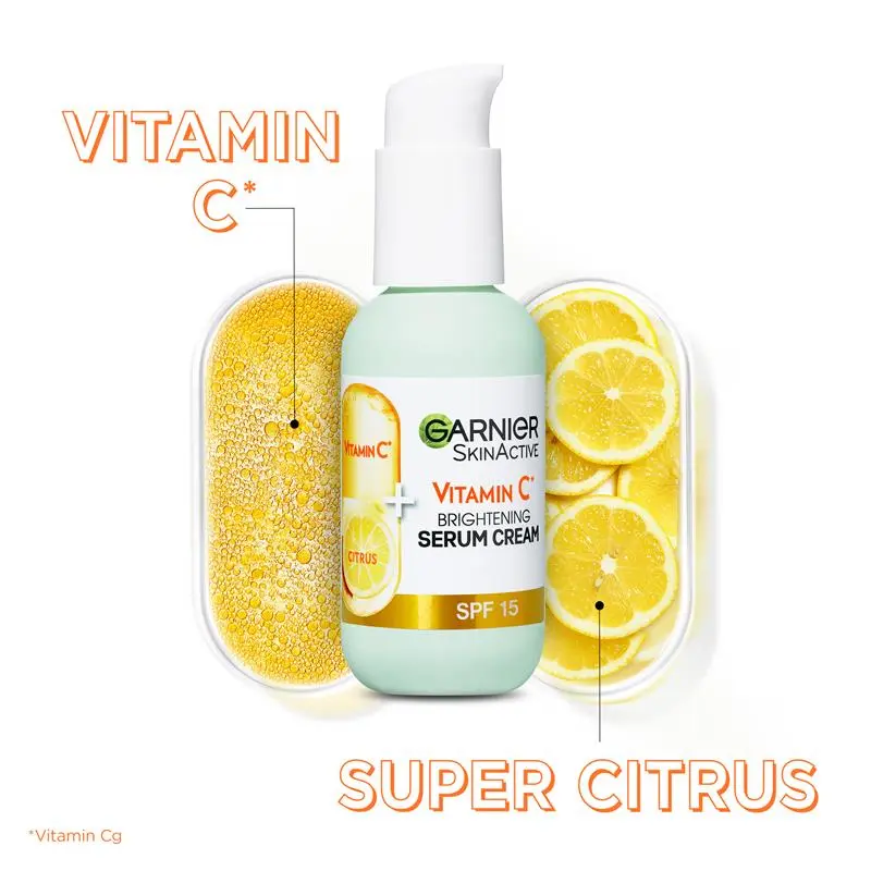 Garnier Skin Active Vitamin C Serum Cream 50ml - Image 4