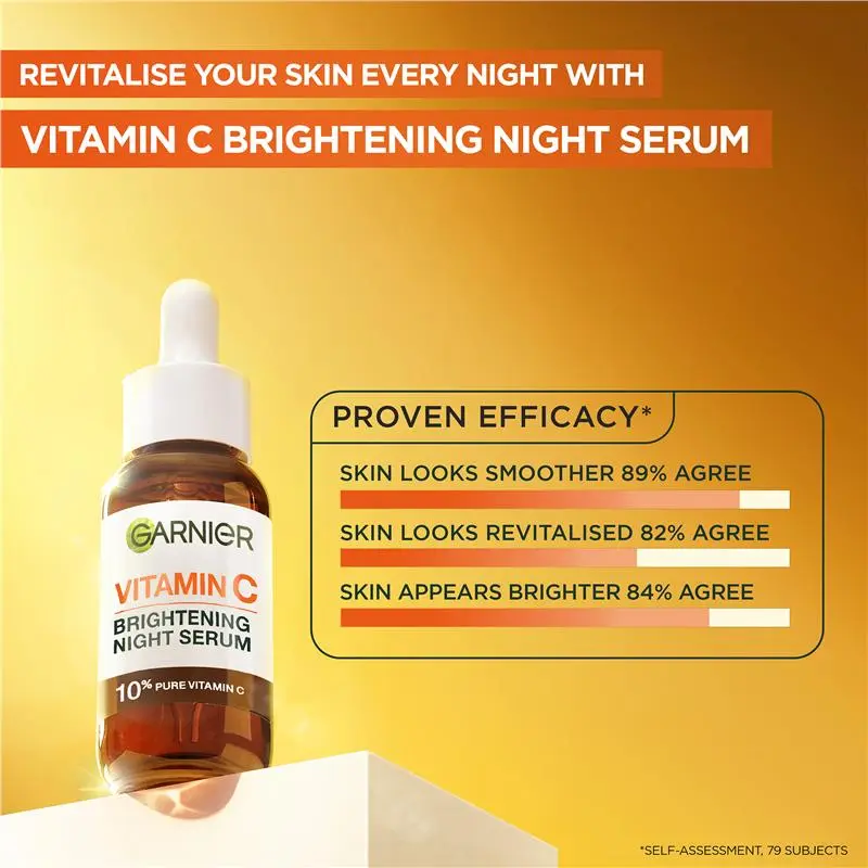 Garnier Skin Active Vitamin C Night Serum 30ml - Image 5