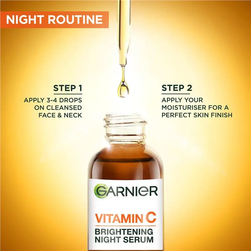 Garnier Skin Active Vitamin C Night Serum 30ml - Image 9
