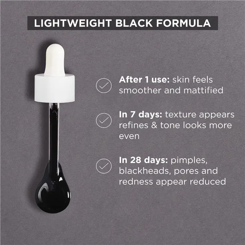 Garnier Pure Active AHA BHA Charcoal Serum 30ml - Image 5