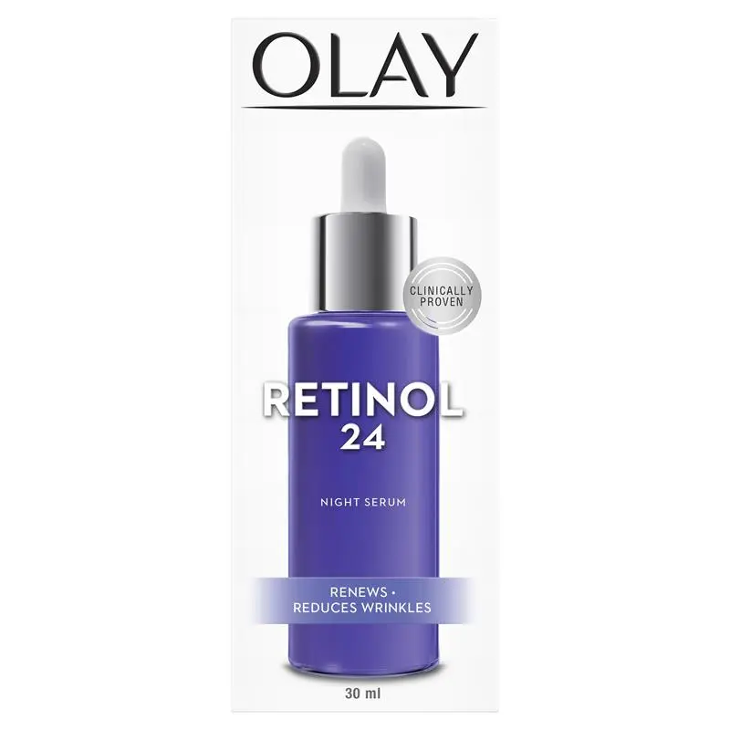 Olay Regenerist Retinol 24 Night Serum Fragrance Free 30ml - Image 2