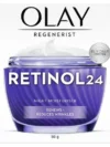Olay Regenerist Retinol 24 Night Face Cream Moisturiser Fragrance Free 50g