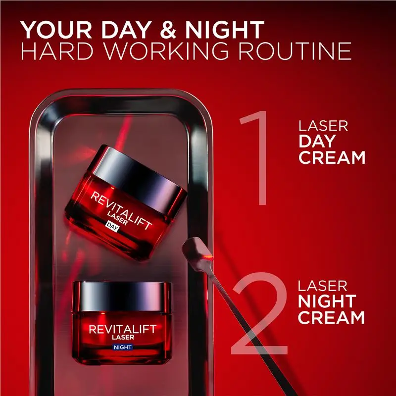 L'Oreal Paris Revitalift Laser x3 Night Cream 50ml - Image 7